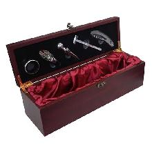 Kit p/ vinho c/ 5 peças
