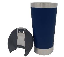 COPO TERMICO EM INOX COM TAMPA E ABRIDOR DE GARRAFA 500ML (3204)