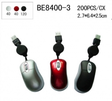 Mouse óptico usb(BE8400-3)