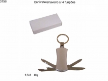 Canivete/chaveiro c/ 4 funçoes (3156)
