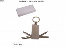 Canivete/chaveiro c/ 4 funçoes (3157)