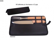 Kit churrasco 2 pçs (3035)