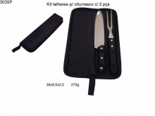 Kit churrasco 2 pçs (3035P)