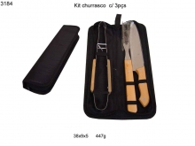 Kit churrasco c/ 3 pçs (3184)