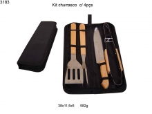Kit churrasco c/ 4 pçs (3183)