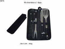 Kit churrasco c/ 4 pçs (3215)
