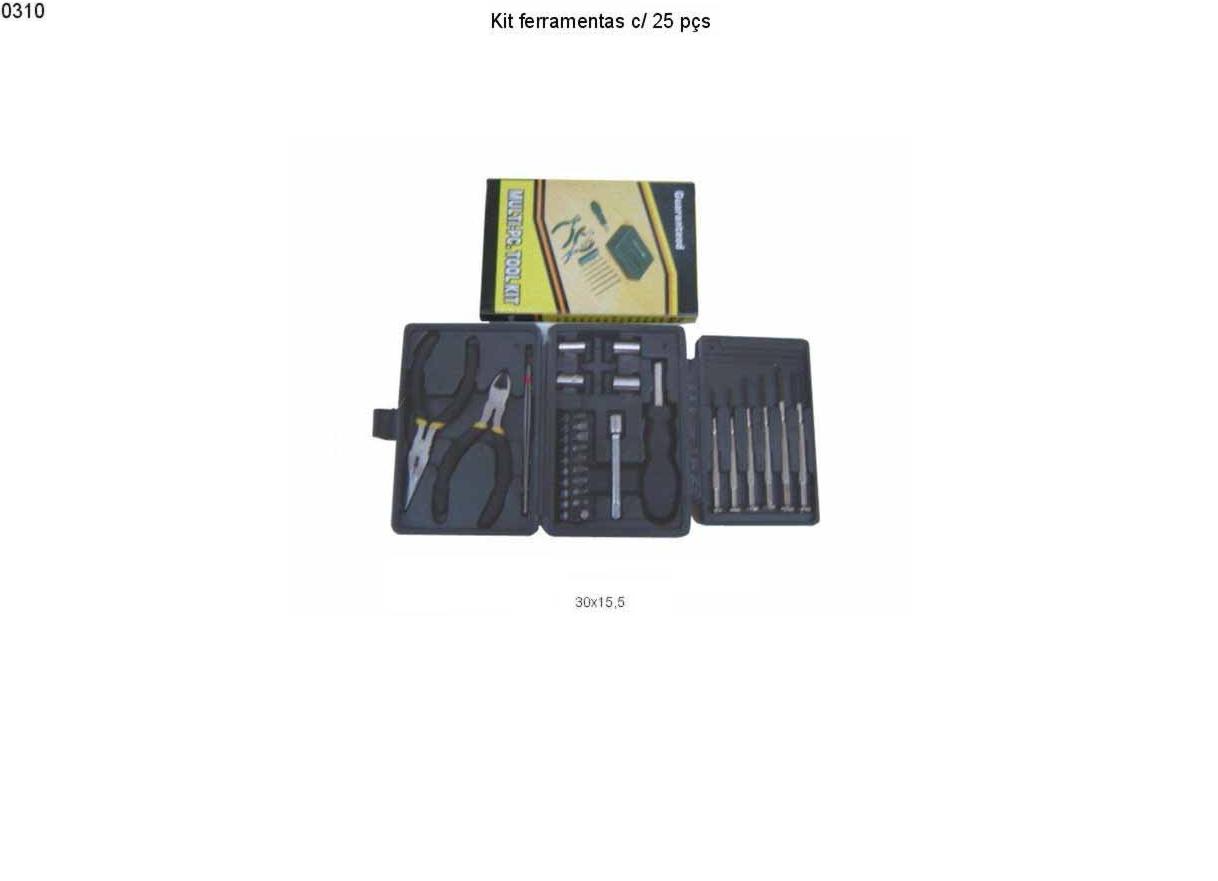 Kit ferramenta c/ 25 funções (0310)