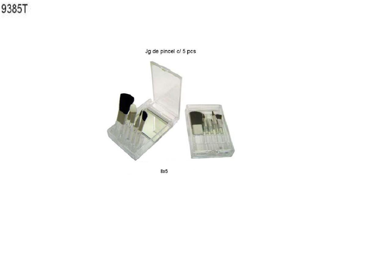 Kit pinceis 5 pçs (9358T)