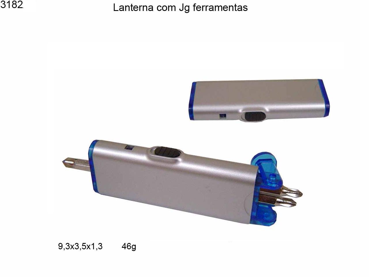 Lanterna c/ jogo ferramentas (3182)