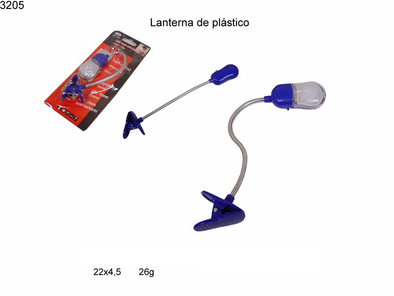 Lanterna de plastico (3205)