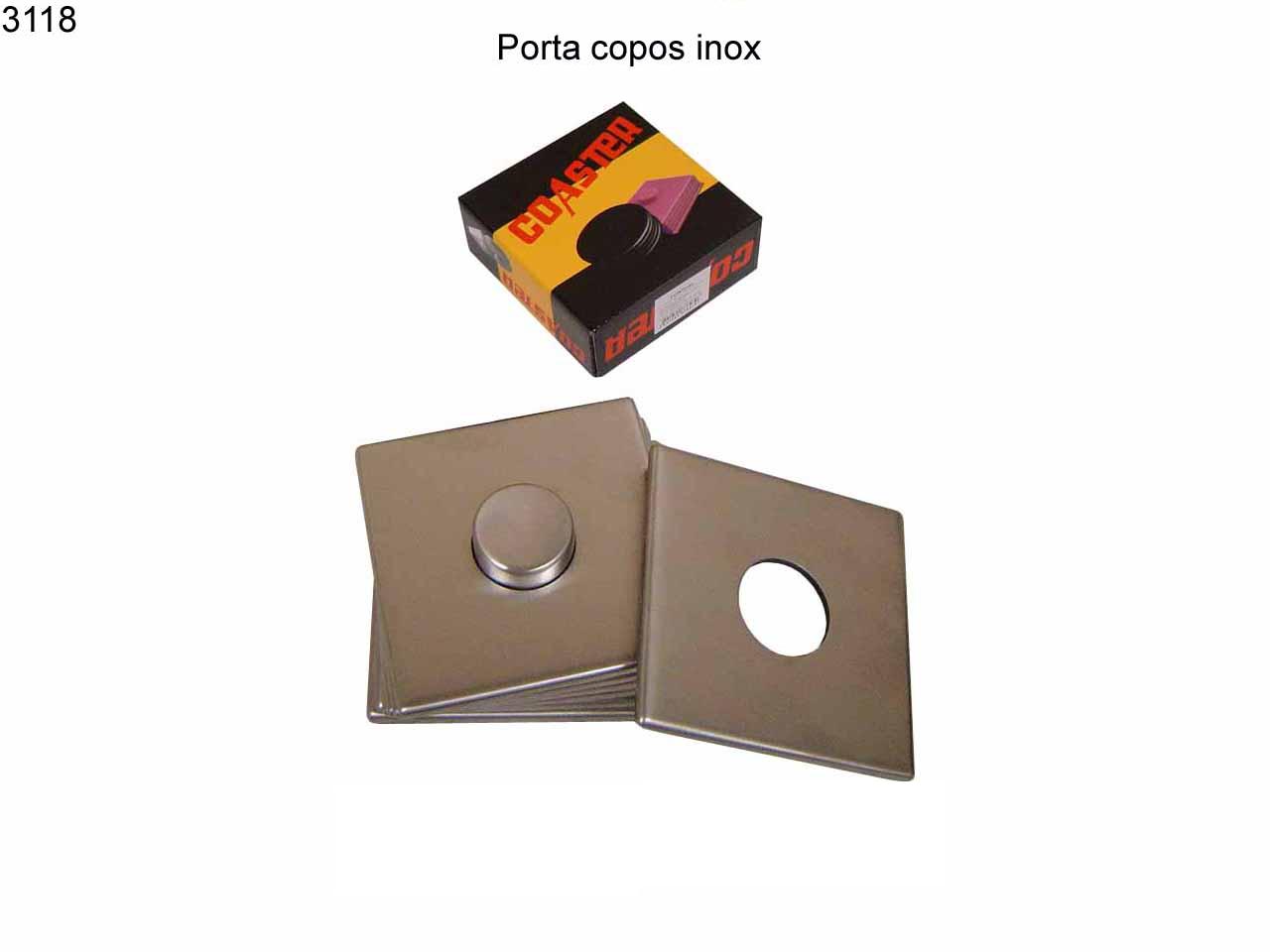 PORTA COPOS INOX (3118)
