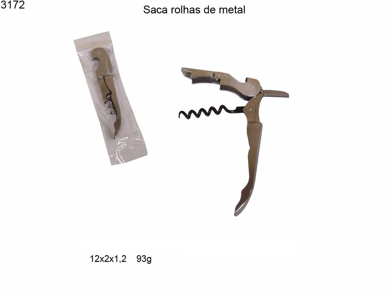 Saca rolhas metal (3172)