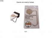 Gancho de metal p/ bolsas (3104)