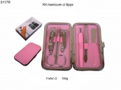 Kit manicure c/ 6 pcs (0117R)