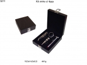 Kit vinho c/ 4 peças (3211)