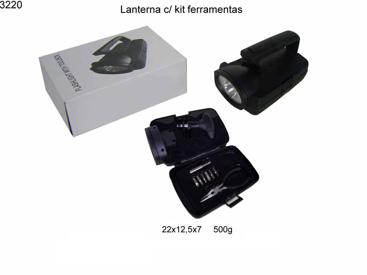 Lanterna c/ kit ferramentas (3220)