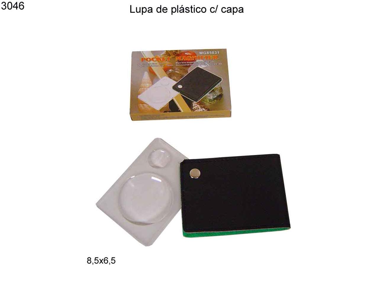 Lupa de plastico c/ capa (3046)