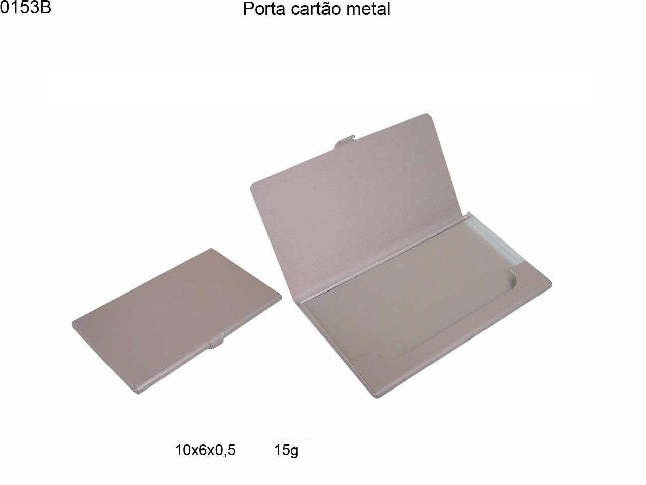 Porta cartao metal (0153B)